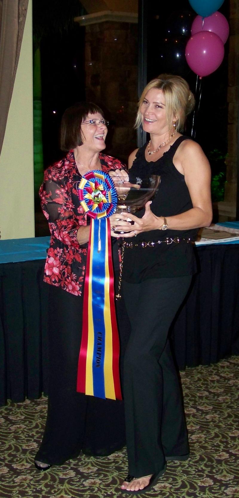 With Suzie Cook receiving the prize
